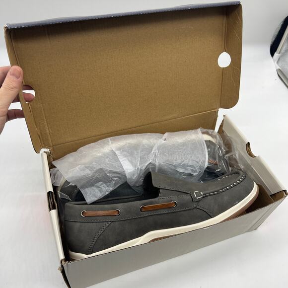 St. John's Bay Oakdale Casual Loafers Mens Shoes Gray Color Size 9M - Picture 2 of 11